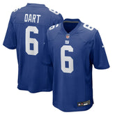 Jaxson Dart New York Giants 2025 NFL Draft First Round Pick Game Jersey - Royal online