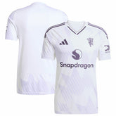 Manchester United 2025/26 Away Replica Jersey Discount - White