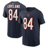 Colston Loveland Chicago Bears Name & Number T-Shirt - Navy discount