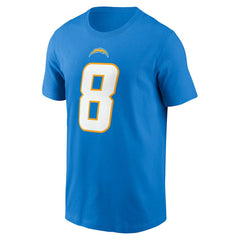 Omarion Hampton Los Angeles Chargers Name & Number T-Shirt - Powder Blue outlet