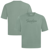 Cleveland Guardians Levelwear Ethereal Oversized Luxe Signature Knit T-Shirt Green