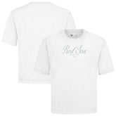 Boston Red Sox Levelwear Ethereal Oversized Luxe Signature Knit T-Shirt White