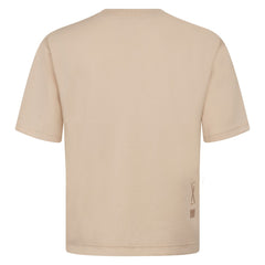 Kansas City Royals Levelwear Crossway Oversized Luxe Signature Knit T-Shirt Khaki