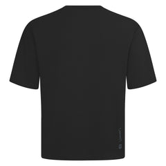 Milwaukee Brewers Levelwear Crossway Oversized Luxe Signature Knit T-Shirt Black