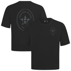 Houston Astros Levelwear Signet Oversized Luxe Signature Knit T-Shirt Black
