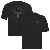 Texas Rangers Levelwear Signet Oversized Luxe Signature Knit T-Shirt Black