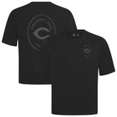 Cincinnati Reds Levelwear Register Oversized Luxe Signature Knit T-Shirt Black