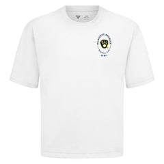 Milwaukee Brewers Levelwear Register Oversized Luxe Signature Knit T-Shirt White