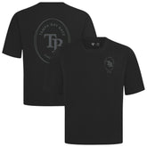 Tampa Bay Rays Levelwear Register Oversized Luxe Signature Knit T-Shirt Black