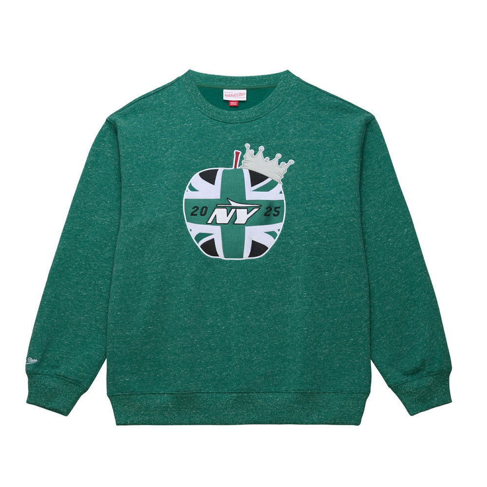 New York Jets Jets In London Throw It Back Fleece Sweatshirt - Green outlet
