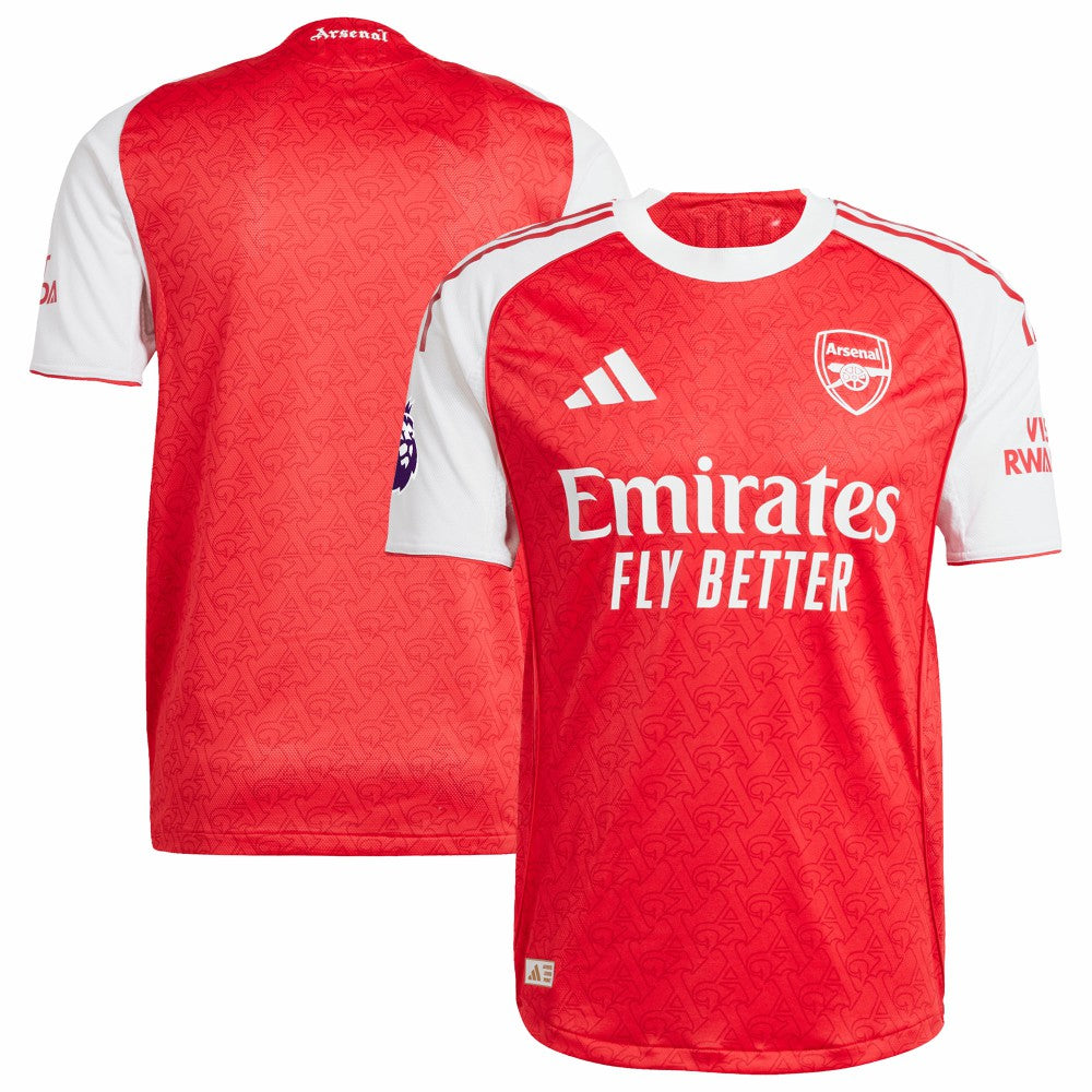 Arsenal 2025/26 Home Jersey - Red for sale