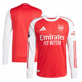 Arsenal 2025/26 Home Long Sleeve Jersey on sale - Red