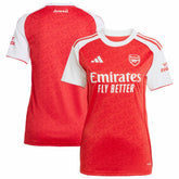 Arsenal Women's 2025/26 Home Replica Jersey on sale - Red