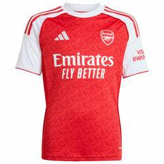 Arsenal Youth 2025/26 Home Replica Jersey - Red on sale