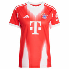 Bayern Munich Women's 2025/26 Home Replica Jersey - Red online