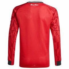 Manchester United Youth Home 2025/26 Replica Long Sleeve Jersey - Red cheap