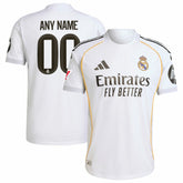 Real Madrid 2025/26 Home Custom Jersey - White for sale