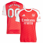 Arsenal 2025/26 Home Replica Custom Jersey - Red for sale