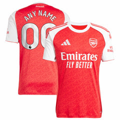 Arsenal 2025/26 Home Replica Custom Jersey - Red for sale