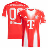 Bayern Munich 2025/26 Home Replica Custom Jersey - Red on sale