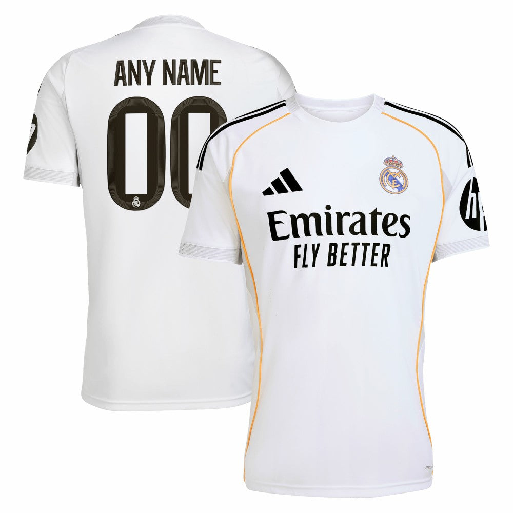 Real Madrid 2025/26 Home Replica Custom Jersey - White online