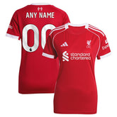 Liverpool Women's 2025/26 Home Custom Replica Jersey - Red discount