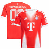 Bayern Munich Youth 2025/26 Home Replica Custom Jersey - Red sale