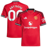 Manchester United Youth Home 2025/26 Custom Replica Jersey - Red sale