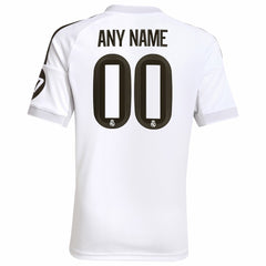 Real Madrid Youth 2025/26 Home Replica Custom Jersey - White discount