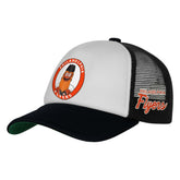 Philadelphia Flyers Mitchell & Ness Youth Mascot Adjustable Trucker Hat - White Hats