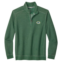 Green Bay Packers Big & Tall Montego Bay Half-Zip Pullover - Green sale