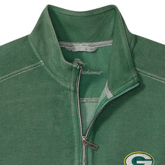 Green Bay Packers Big & Tall Montego Bay Half-Zip Pullover - Green sale