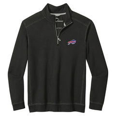 Buffalo Bills Big & Tall Montego Bay Half-Zip Pullover - Black outlet
