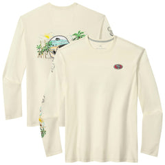 San Francisco 49ers Oasis Endzone Lux Long Sleeve T-Shirt - Cream on sale