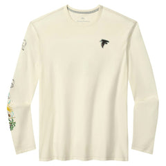 Atlanta Falcons Oasis Endzone Lux Long Sleeve T-Shirt - Cream discount