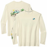 Detroit Lions Oasis Endzone Lux Long Sleeve T-Shirt - Cream cheap