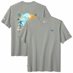 Tennessee Titans Huddle & Hang Tens T-Shirt - Gray on sale