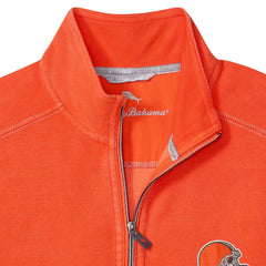 Cleveland Browns Sport Tobago Half-Zip Pullover - Orange cheap
