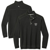 Las Vegas Raiders Sport Tobago Half-Zip Pullover - Black on sale
