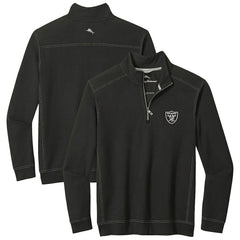 Las Vegas Raiders Sport Tobago Half-Zip Pullover - Black on sale