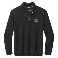 Las Vegas Raiders Sport Tobago Half-Zip Pullover - Black on sale