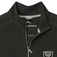Las Vegas Raiders Sport Tobago Half-Zip Pullover - Black on sale