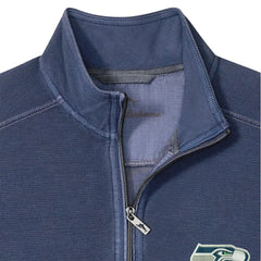 Seattle Seahawks Sport Tobago Half-Zip Pullover - College Navy for sale