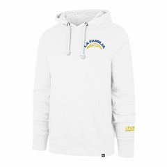 Los Angeles Chargers '47 La Familia Headline Pullover Hoodie - White outlet