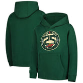 Minnesota Wild Mitchell & Ness Youth 25 Year Hoodie - Green Hoodies