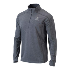 Arizona Diamondbacks Omni-Wick Shotgun Quarter-Zip Pullover Gray