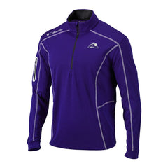 Colorado Rockies Omni-Wick Shotgun Quarter-Zip Pullover Purple