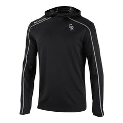 Colorado Rockies Omni-Wick Shotgun Pullover Hoodie Black