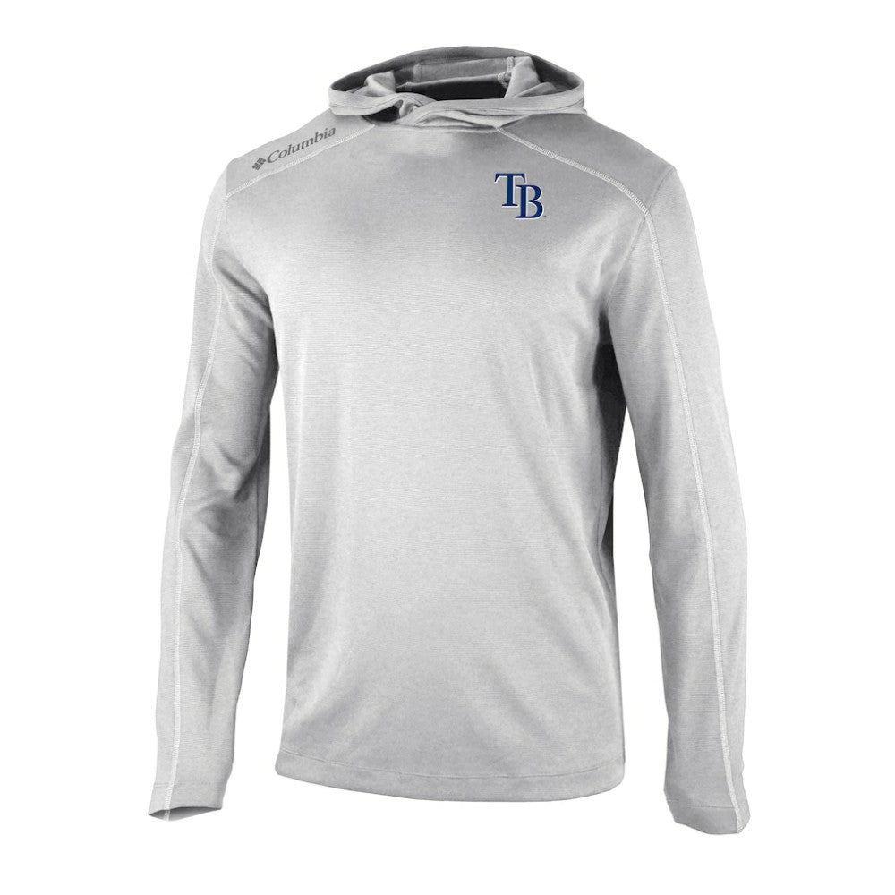 Tampa Bay Rays Omni-Wick Shotgun Pullover Hoodie Gray