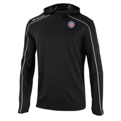 Chicago Cubs Omni-Wick Shotgun Pullover Hoodie Black
